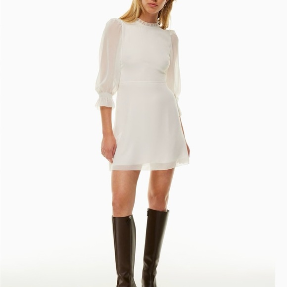 Wilfred by Aritzia Swept Dress in Light Birch - Size 6 - Picture 1 of 10